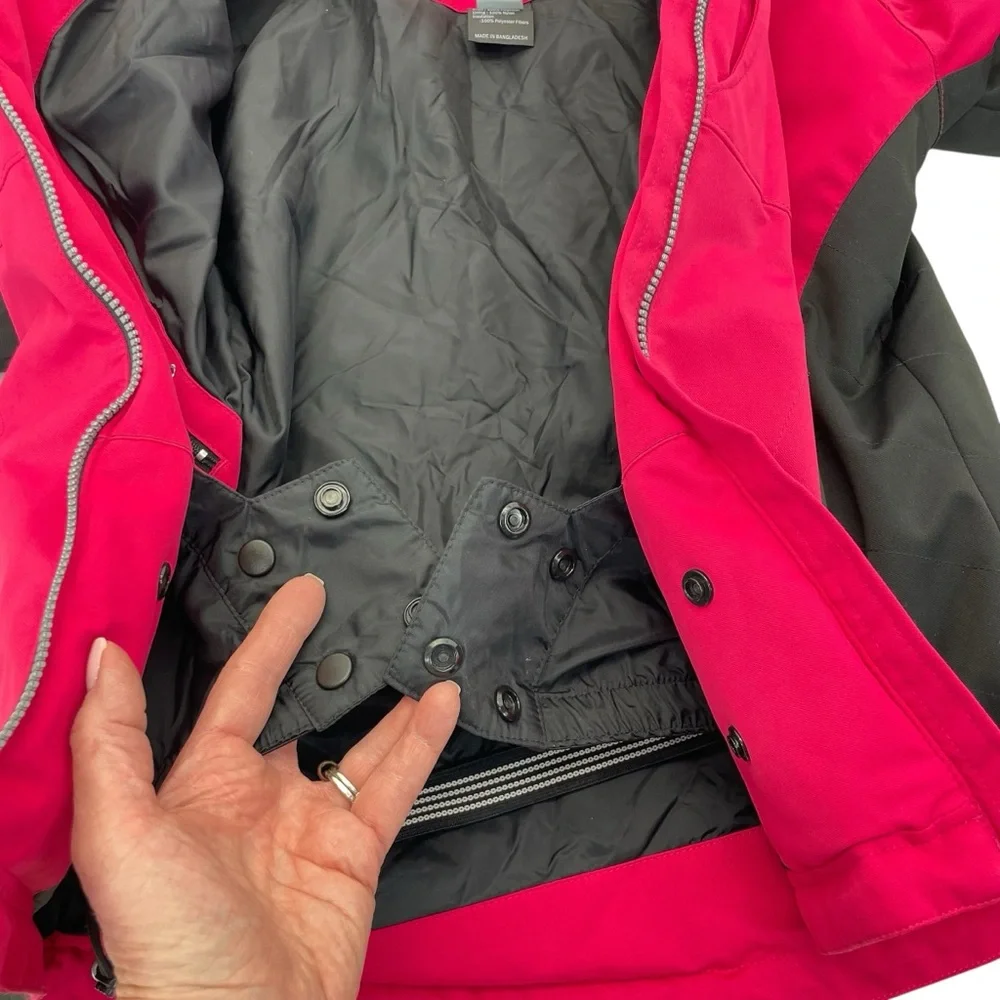 Obermeyer Ski Coat Size 2 Pink/Black - Picture 13 of 16
